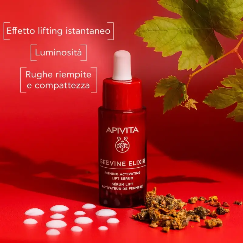 Beevine Elixir Siero Anti-Rughe Rassodante Liftante - Trattamento antietà pelli mature, Trattamento viso effetto lifting, Siero antirughe miniatura 2