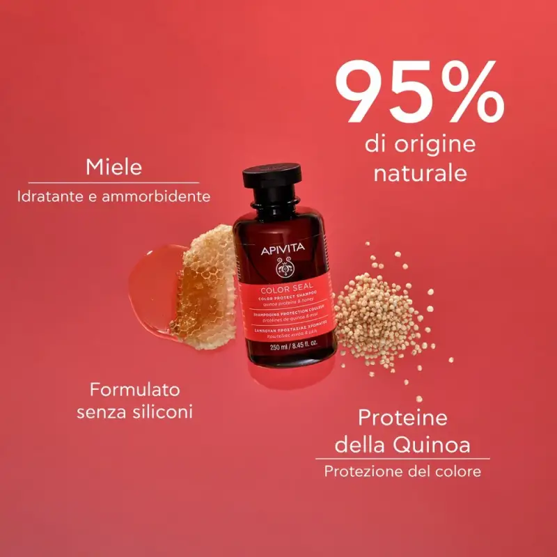 Capelli - Color Seal Shampoo Protezione Colore - Shampoo capelli colorati, Capelli colorati miniatura 3