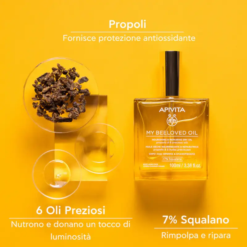 Capelli MY BEELOVED OIL - Olio Secco Nutriente e Riparatore - Olio capelli miniatura 3