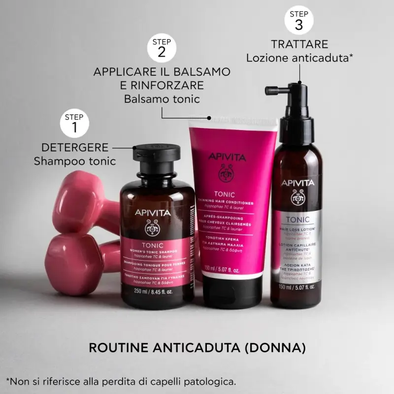 Capelli - Tonic Shampoo Tonificante Donna - Shampoo anticaduta, Caduta dei capelli miniatura 5