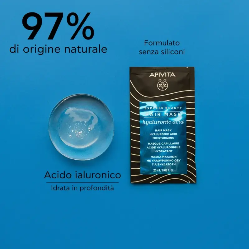 Express Beauty - Capelli Maschera Capelli Idratante - Maschera capelli secchi, Capelli normali miniatura 3