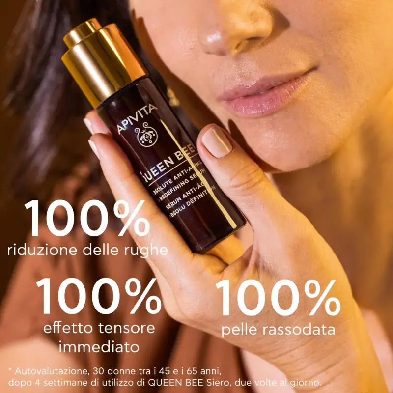 Queen Bee Siero Anti-età Assoluto e Rassodante - Trattamento antietà pelli mature, Siero antirughe miniatura 4