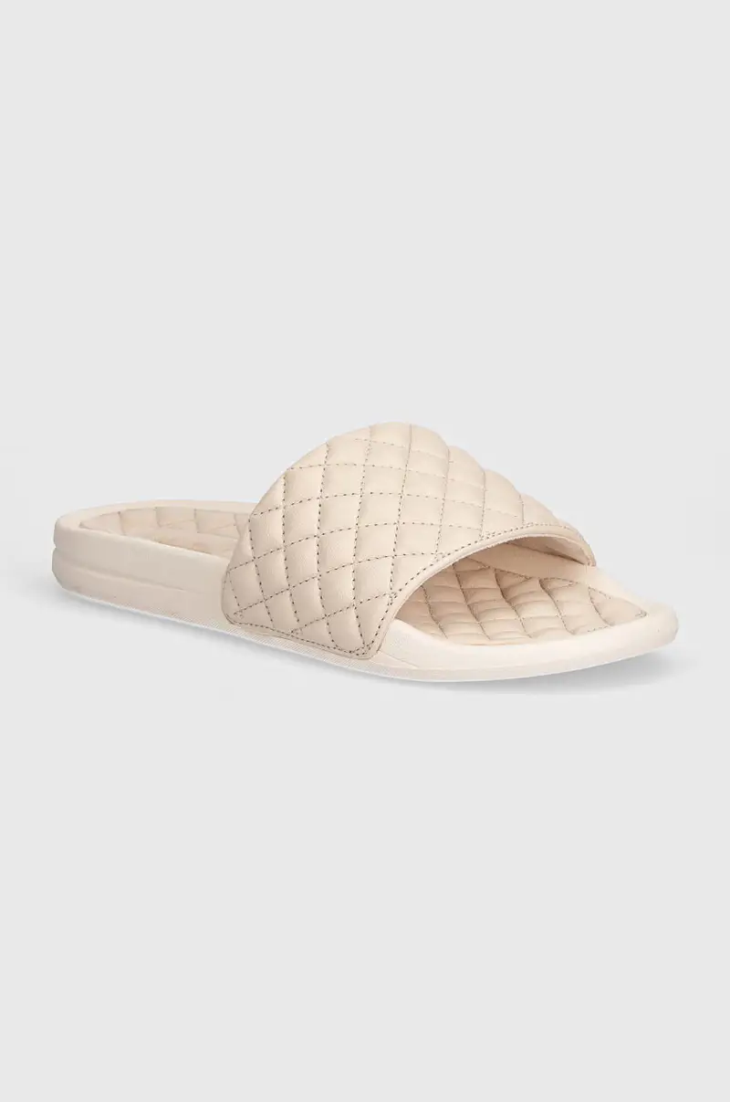 infradito in pelle LUSSO SLIDE Beige