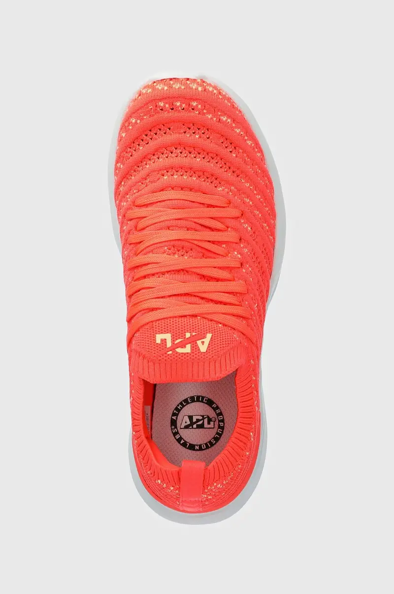 scarpe da corsa TechLoom Wave Arancione miniatura 4