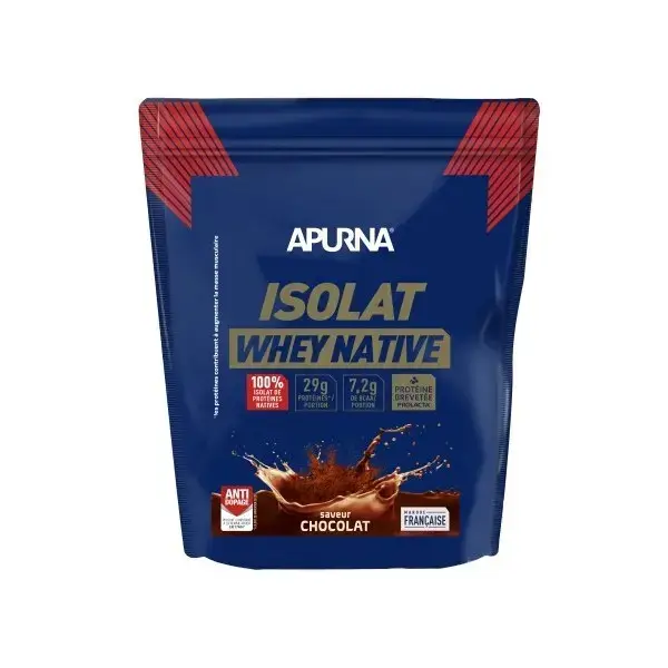 Proteine nutrizionali al cioccolato Apurna Isolat Native