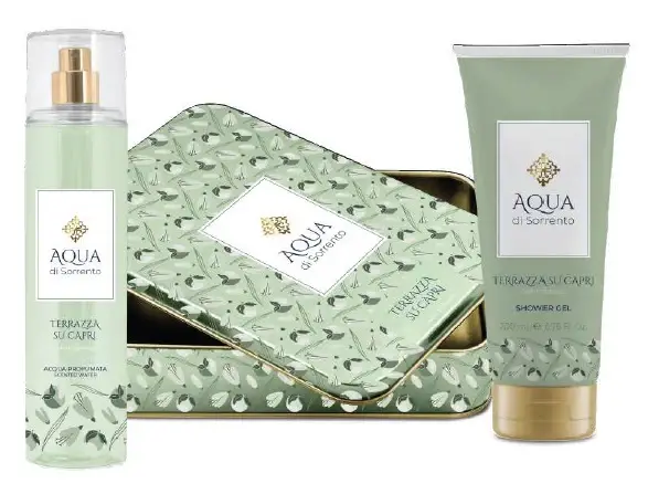 Terrazza su Capri Acqua Profumata 245ml + Gel Doccia 200ml Cofanetto