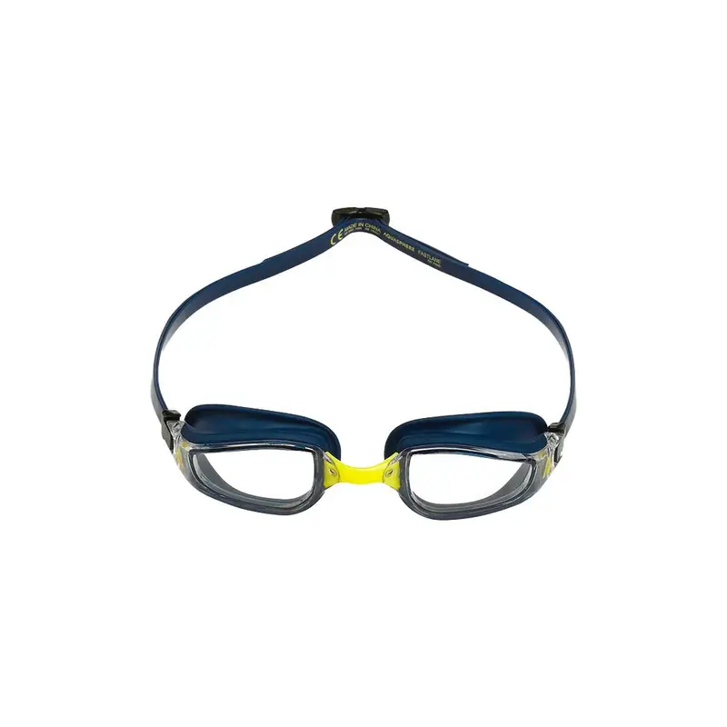 Occhialini Nuoto Sr Fastlane Clear Lens Navy Giallo Uomo TU
