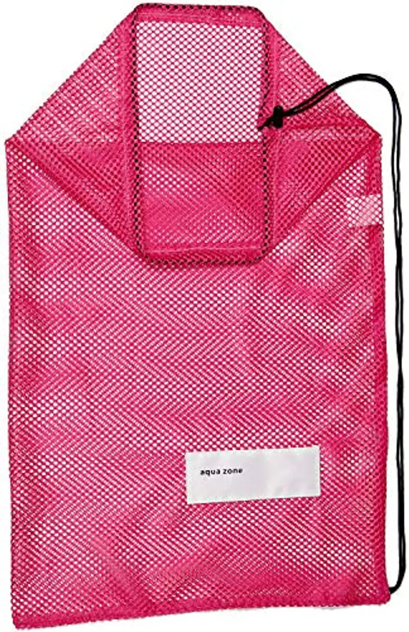 aqua zone Borsa della maglia dell'attrezzatura sportiva del cordone per la palla della palestra di viaggio di immersione della, Rosa miniatura 2