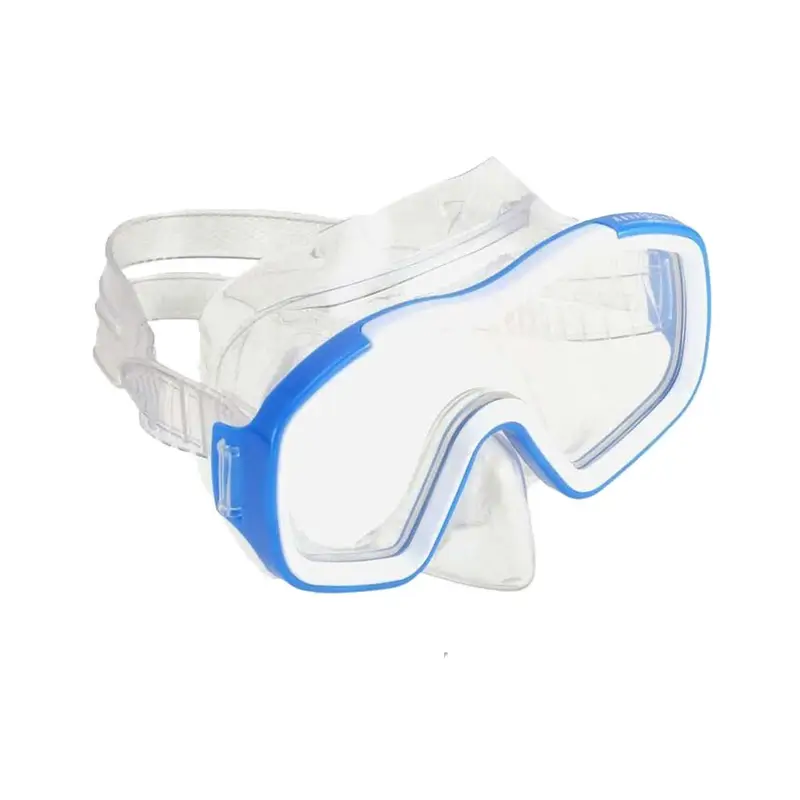 Maschera Snorkeling Racoon Azzurro Clear Bambino S