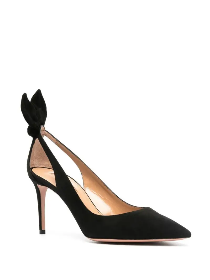 decolletè Bow Tie NERO miniatura 3