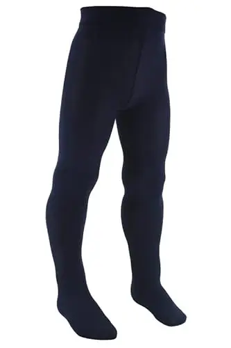 AQUILONE Collant Micro 50 Denari, Calzamaglia Bambina a Tinta Unita in Morbida Microfibra Elasticizzata e Coprente miniatura 3