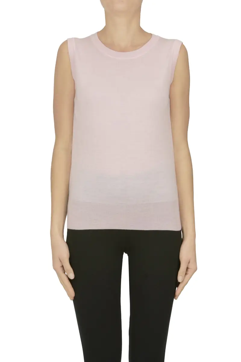 Gilet in lana merino