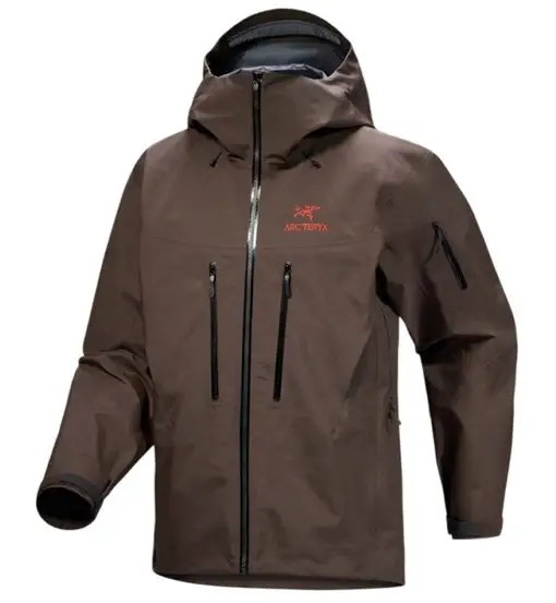 Alpha SV - giacca hardshell - uomo Brown