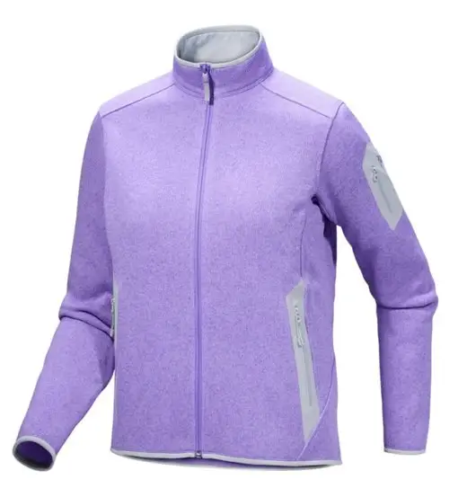 Covert Cardigan W - felpa in pile - donna Violet