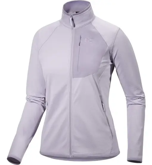 Delta W - felpa in pile - donna Light Violet