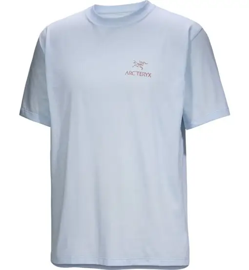 Kragg SL Cotton Bird Word SS - T-shirt - uomo Blue