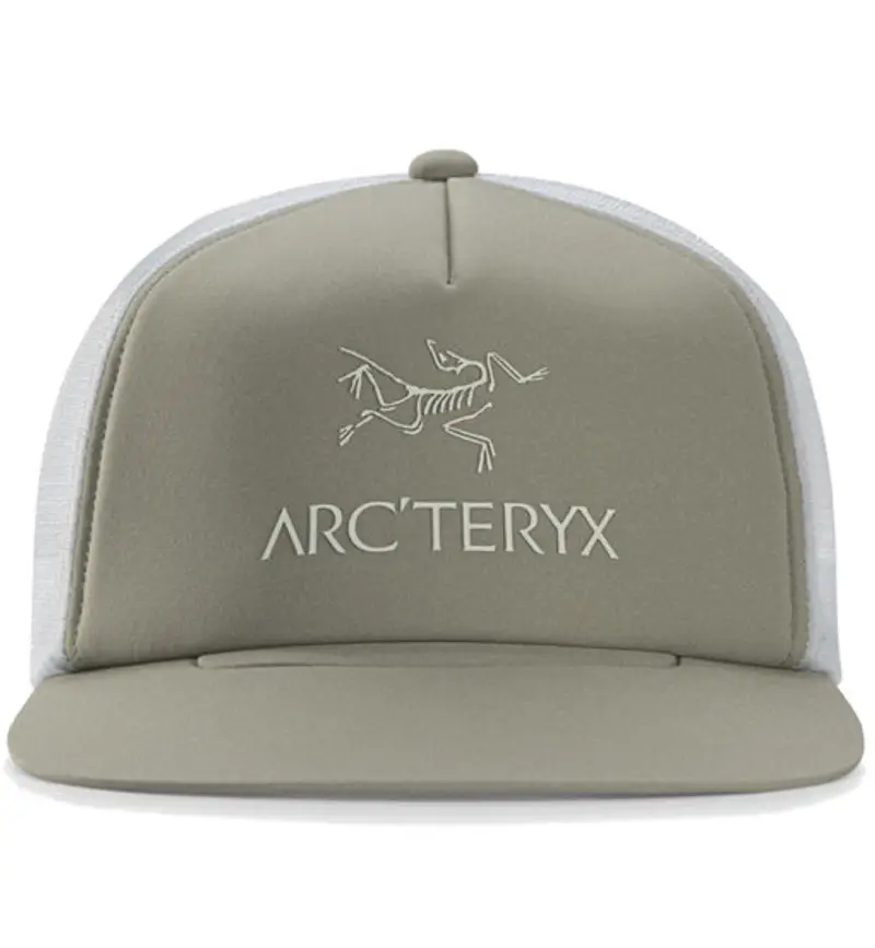 Logo Trucker Flat - cappellino Beige