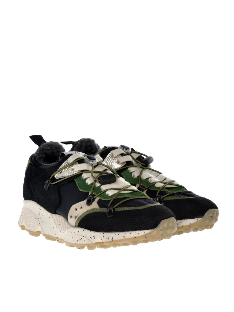 sneaker da donna Archivio 22 Hiking con inserti NERO miniatura 2