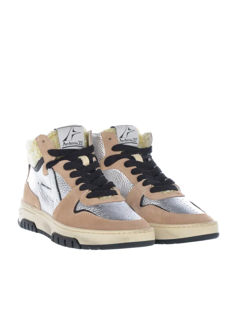 sneaker da donna Archivio 22 Stepone Middle cangianti BEIGE miniatura 2