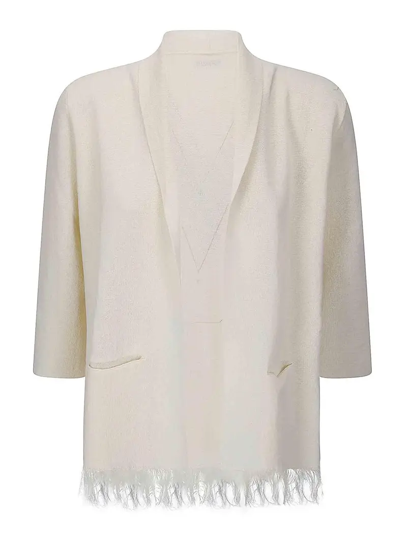 Giacca Frange Bianco