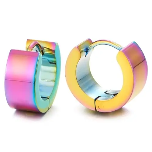COOLSTEELANDBEYOND Orecchini Uomo Multicolore 3169273