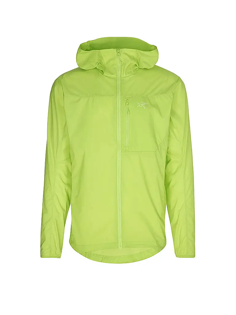Giacca a vento da uomo Squamish Hoodie verde chiaro | S
