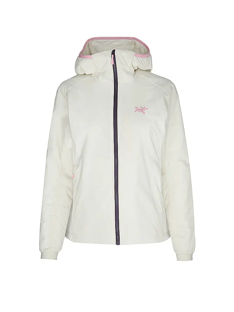 Giacca isolante da donna Atom Hoodie crema | XS