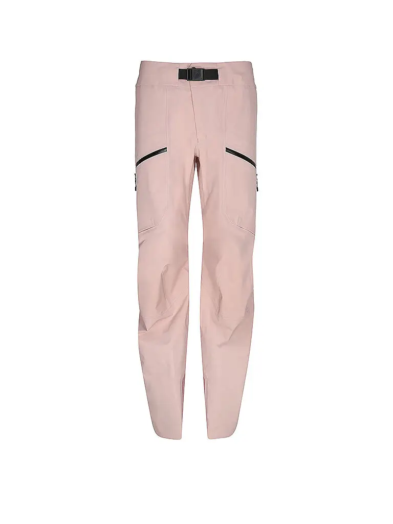 Pantaloni da sci alpinismo Freeride Sentinel 3L GTX da donna rosa | 34