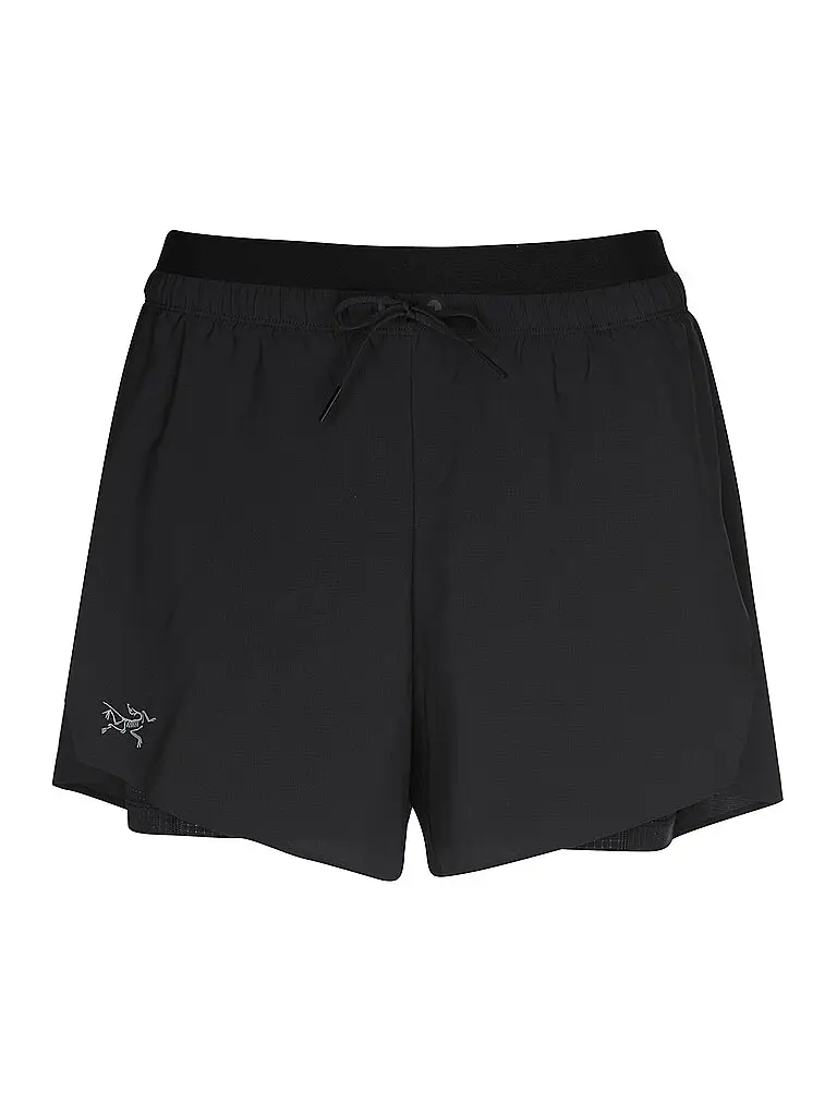 Shorts da donna Norvan 2in1 5 nero | XS