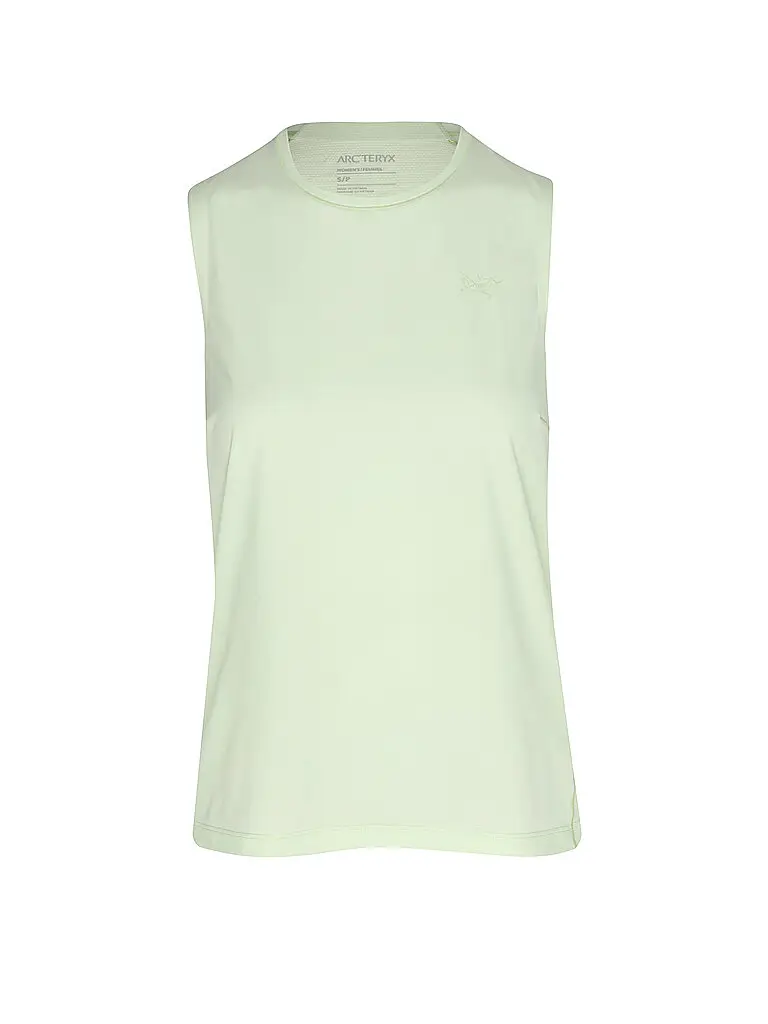 Top funzionale da donna Norvan verde chiaro | XS