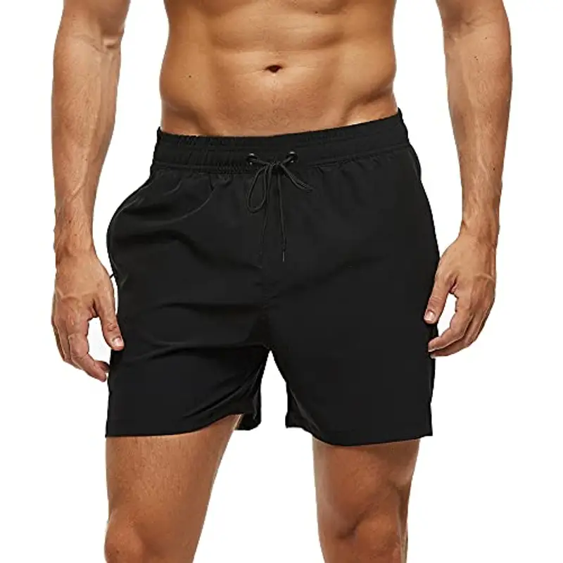 Arcweg Pantaloncini da Bagno Uomo Asciugatura Veloce Calzoncini da Bango Mare Beach Costume da Bagno Fodera Rete con Taschino e Coulisse Trunks M(EU)