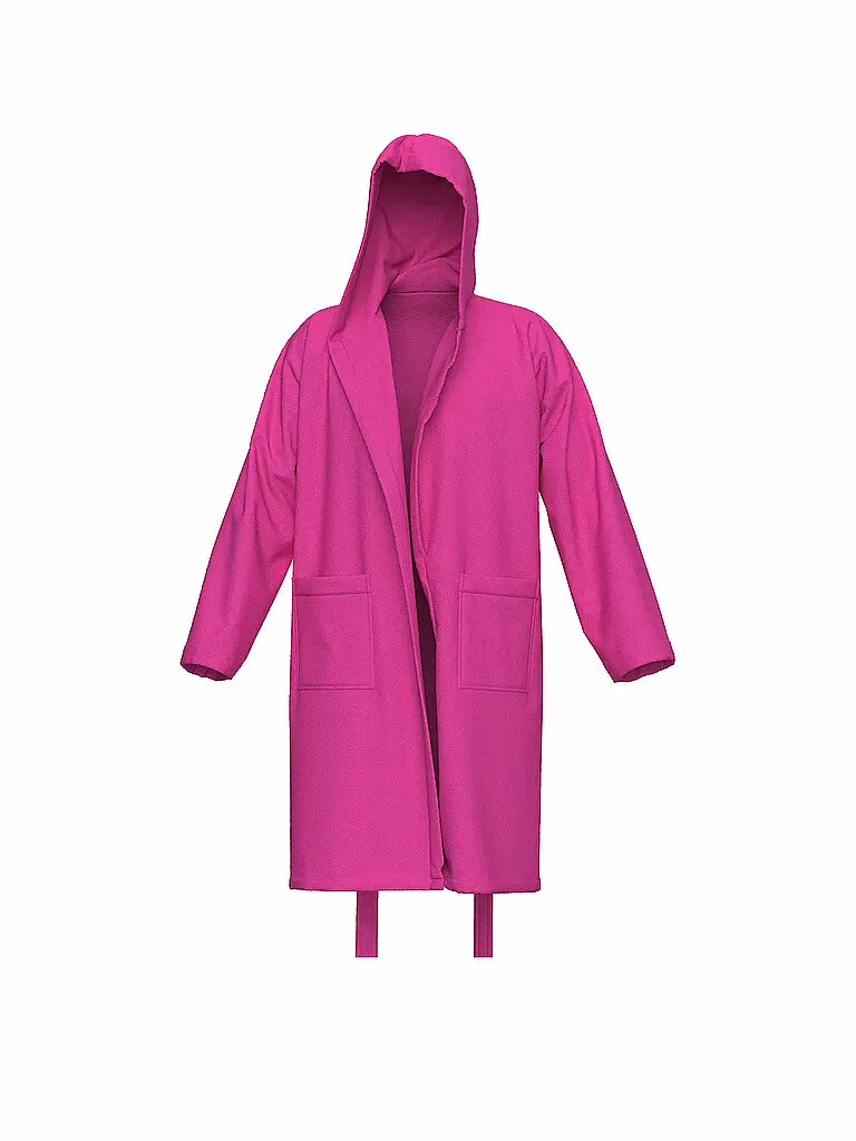 Accappatoio da donna Compact Terry Robe rosa | L