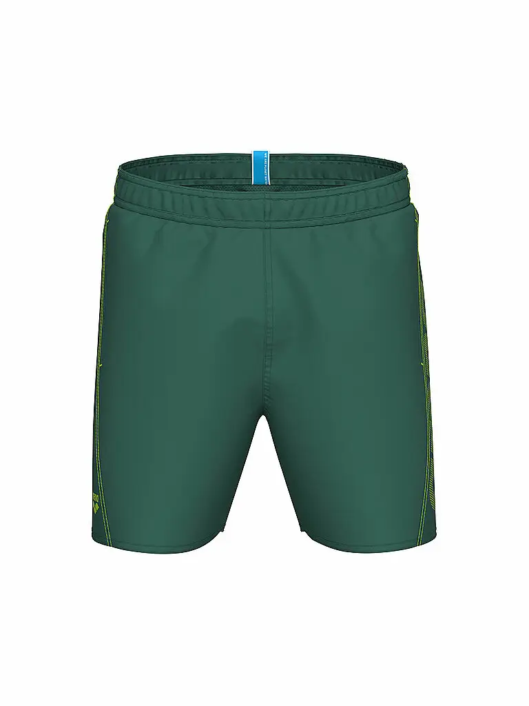 Badeshort da uomo verde scuro | L