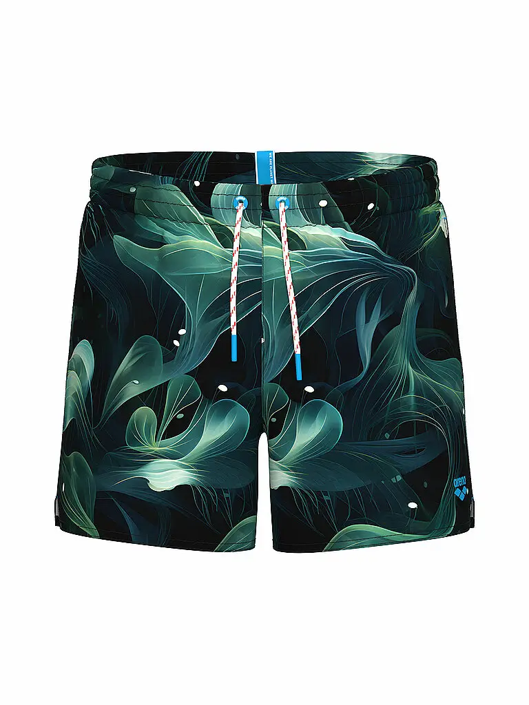 Badeshort da uomo Water Print Allover Multiprints blu | S