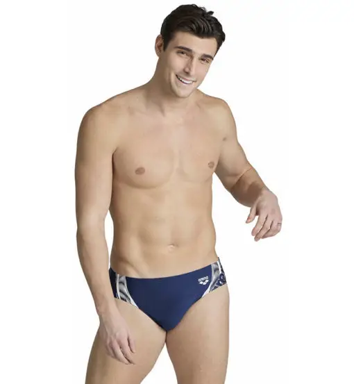 Briefs Graphic M - costume - uomo Blue