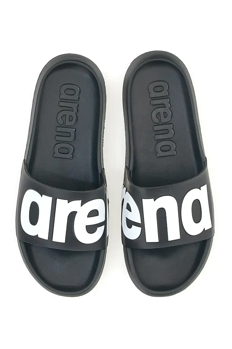 Ciabatte in Gomma Nere da Uomo Arena 4373101 [NERO] miniatura 5
