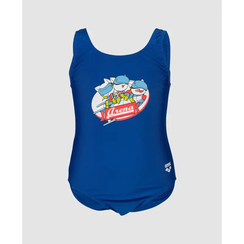 Costume da bagno 1 pezzo per bambina Arena Friends