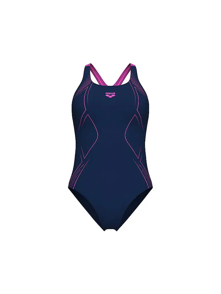 Costume da bagno da donna Graphic Pro blu | 36
