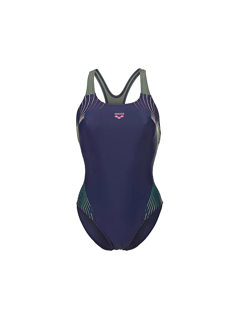Costume da bagno da donna Nuance Pro Back blu | 36