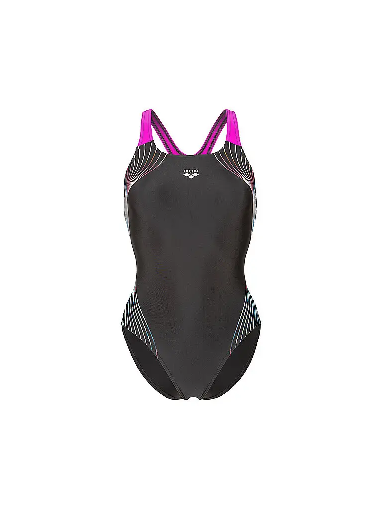Costume da bagno da donna Nuance Pro Back nero | 36