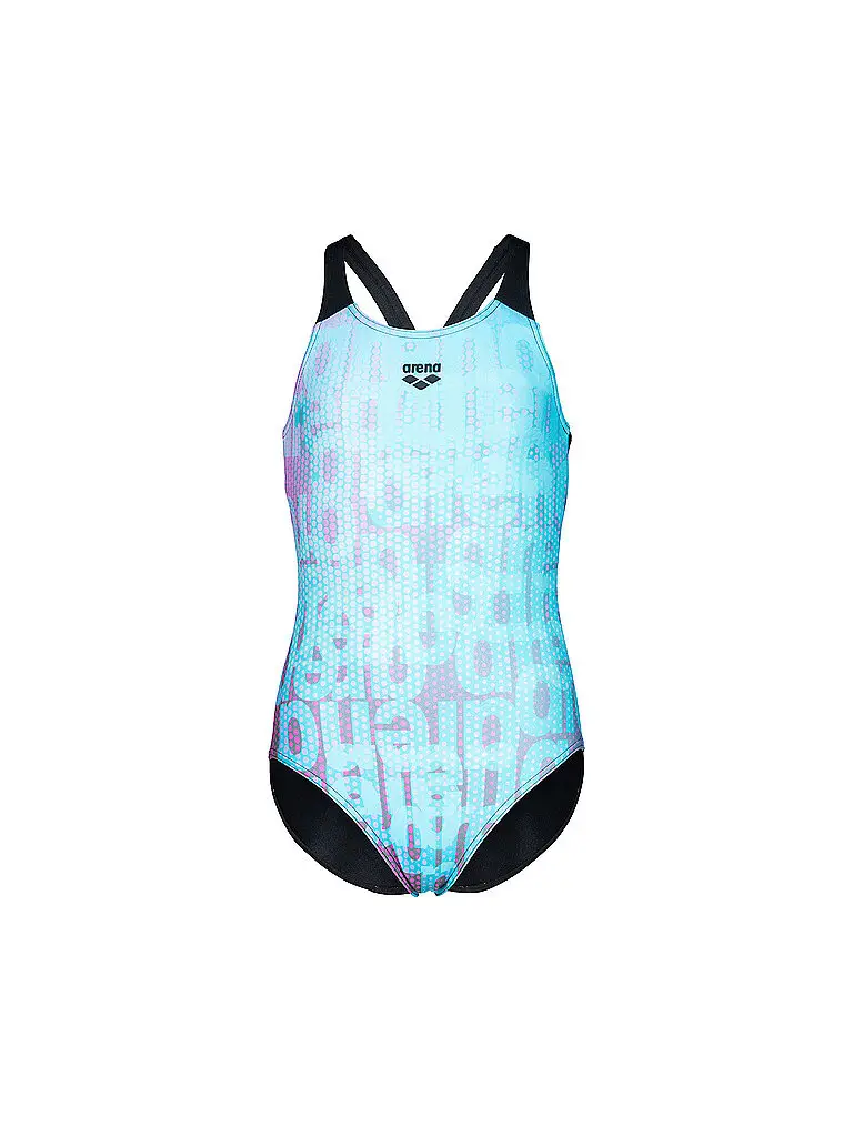 Costume da bagno da ragazza multicolore turchese | 128