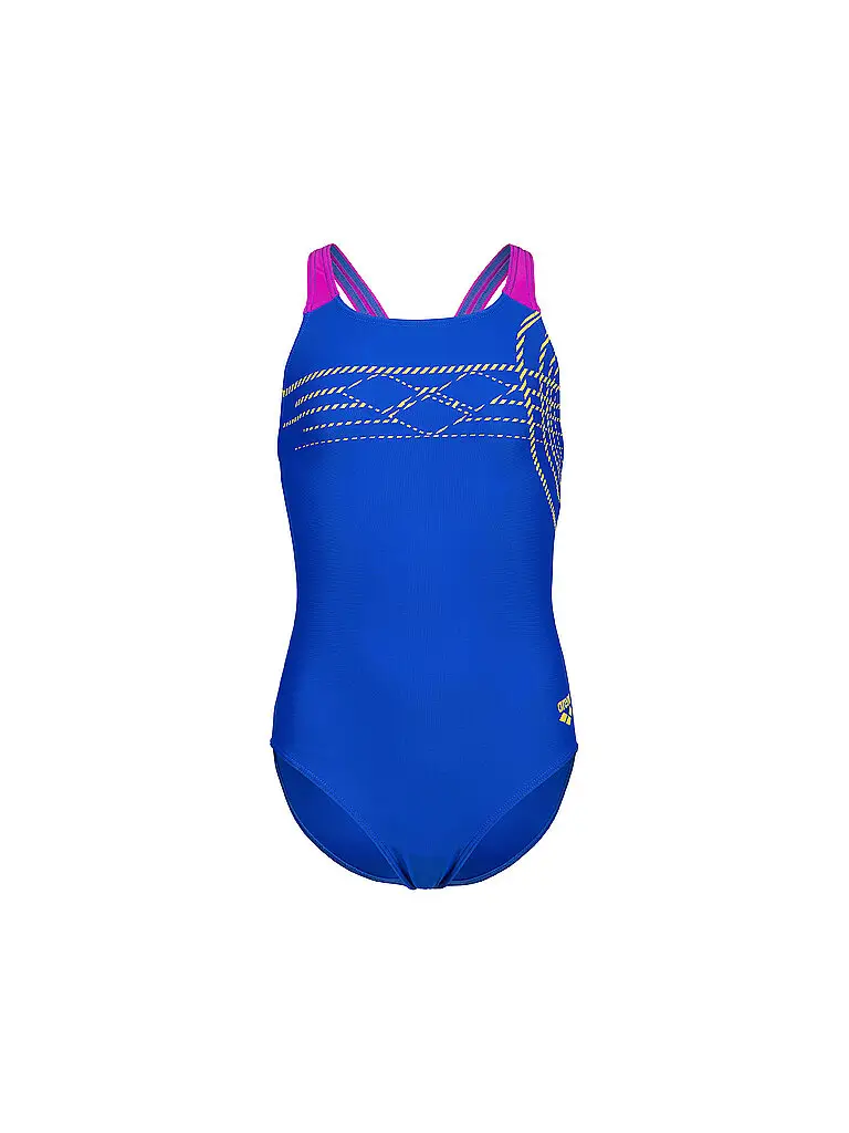 Costume da bagno da ragazza Sunrise blu | 128