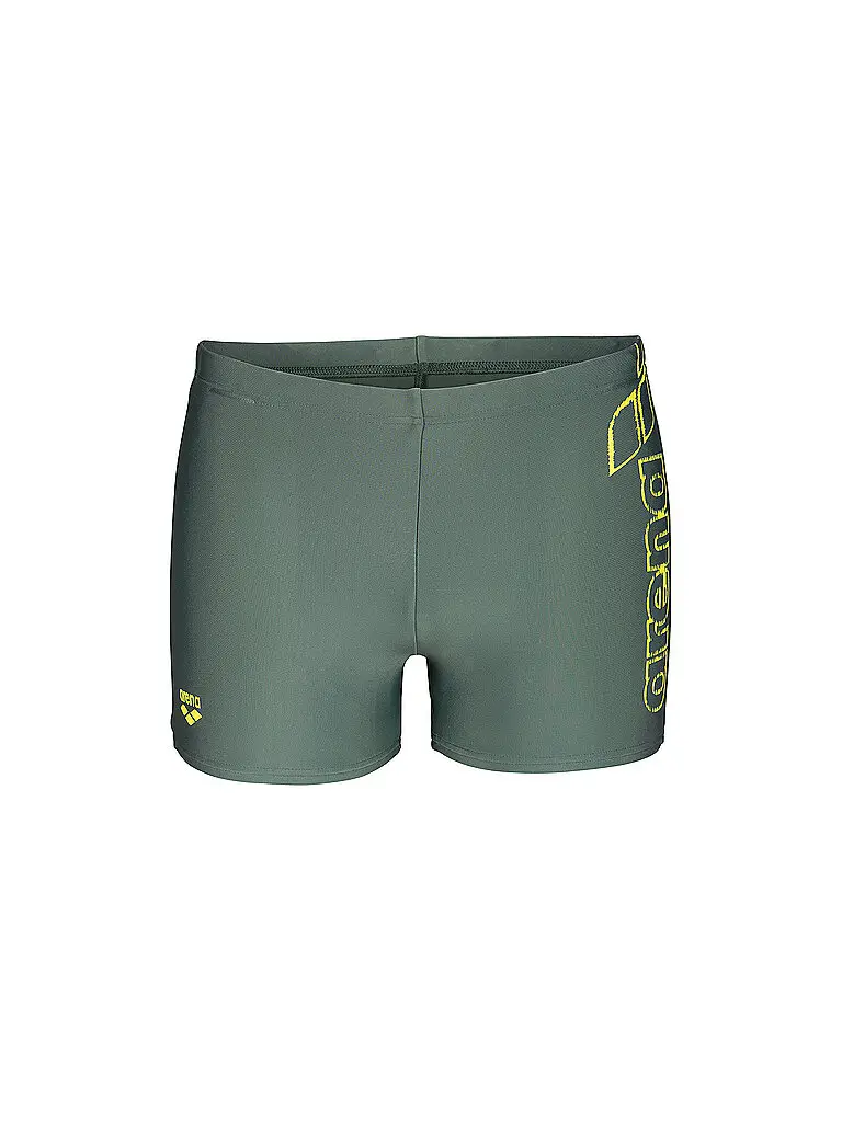 Costume da bagno da uomo Scratchy verde scuro | 48