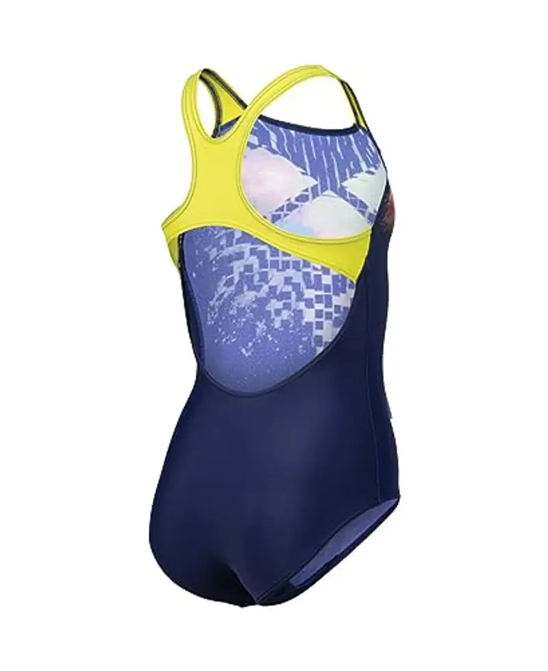 ARENA Costume da Bambina Feel Multi Pixels Swim PRO Back, con Fodera Frontale miniatura 2