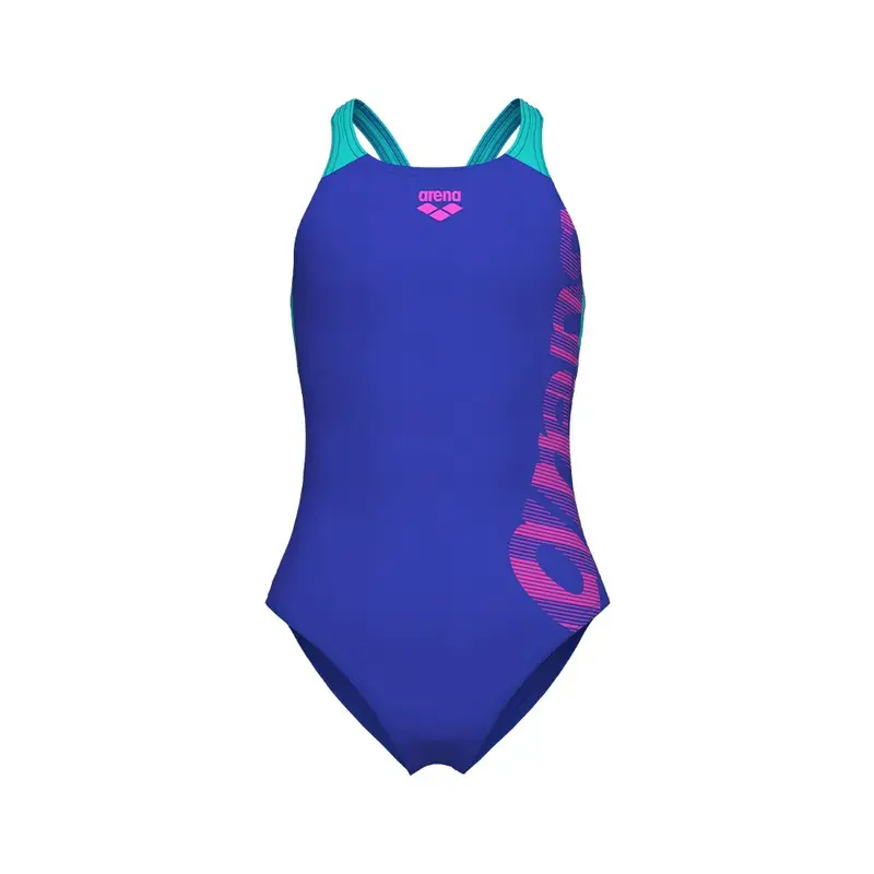 Costume Intero Piscina Graphic Indigo Bambina 10-11 Anni