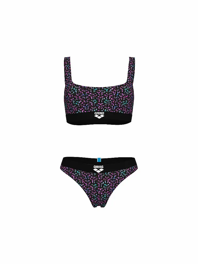 Damen Bikini Monogram Elastic multicolore | XS