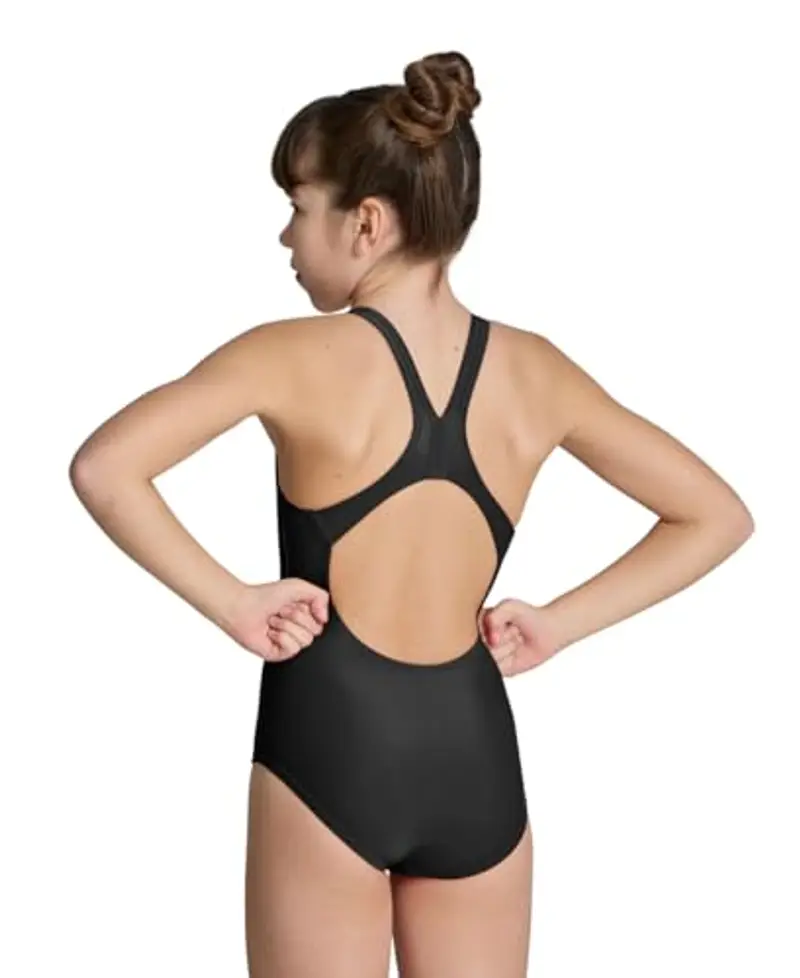 ARENA Dynamo Junior R Costume Intero Bambina, Costume da Bagno Sportivo in Tessuto Maxfit Eco Resistente al Cloro e al Sale con Protezione UV UPF 50+ miniatura 3