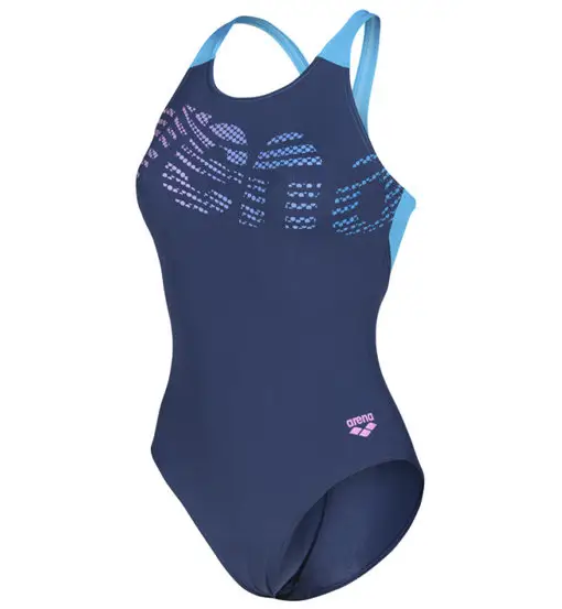 Flowing V Back W - costume intero - donna Blue