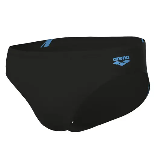 Graphic Swim Briefs - costume - uomo Black