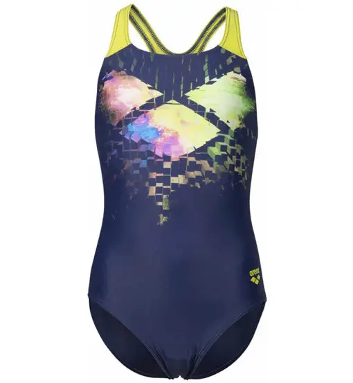 Multi Pixels Pro Jr - costume intero - bambina Blue